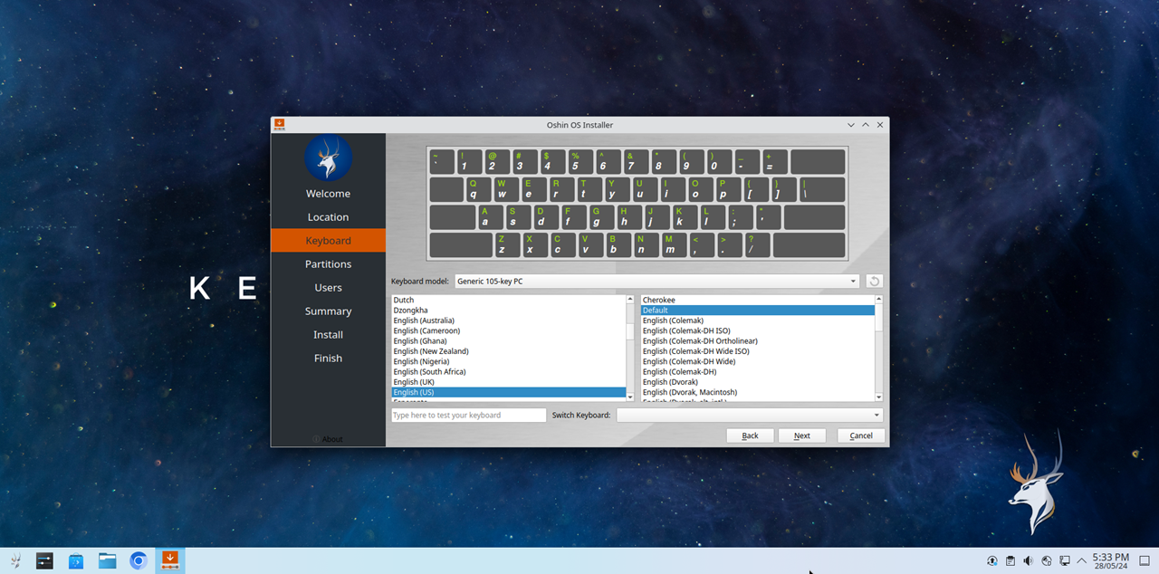 Keyboard Layout